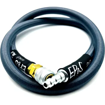 EPES EPeS HPA hadice S&F s opletem, 80 cm, QD Foster - Ocelově šedá