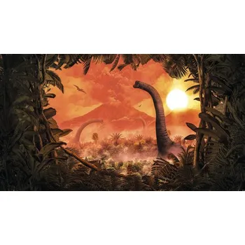 Fototapeta Fototapeta vliesová IAX10-0021 Brachiosaurus Panorama 500x280 cm