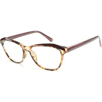 Brýle na čtení OPTIC+ All right 3.0, dioptrické čtecí brýle tygrované, hnědé