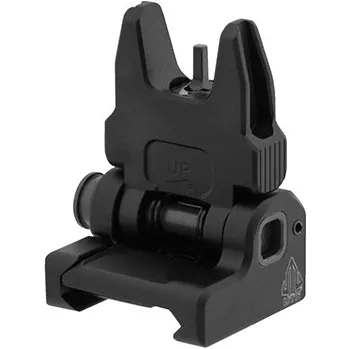 Odpružená sklopná muška UTG flip-up, montáž 22mm