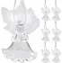 Vánoční ozdoba Ruhhy 22497 andělské ozdoby průhledné 6 ks