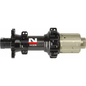 Náboj kola Novatec D412CB Carbon Ultralight Disc Náboj zadní 6děr 24děr,12x142mm osa