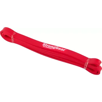 StrongGear Mini Power Bands - posilovací elastické gumové expandéry Červená - 120 x 0,3 x 1 cm