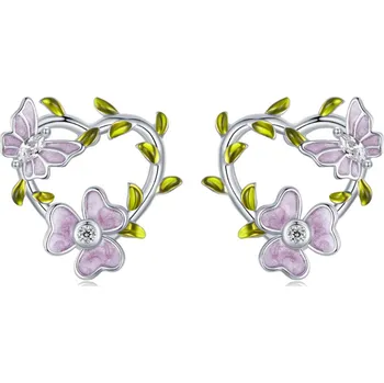 Náušnice Olivie Stříbrné náušnice LÉTO 8257 Ag 925; ≤2,3 g.