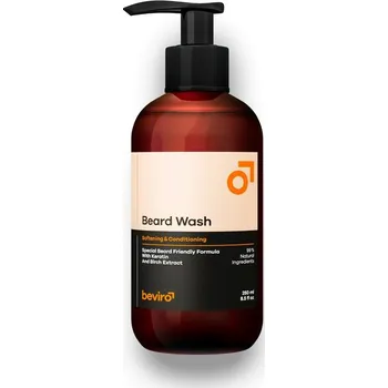 Péče o vousy Beviro Přírodní šampon na plnovous, 250ml