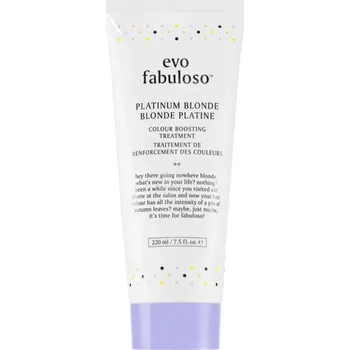EVO Fabuloso Colour Boosting Treatment kondicionér pro zvýraznění barvy vlasů odstín Platinum Blonde 220 ml