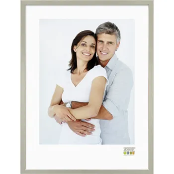 Rám na obraz Deknudt S41JD1 DIN A3 29,7x42 drevo stríbrné, tenký rám