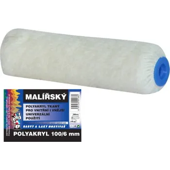 Malířský váleček BARVY A LAKY HOSTIVAŘ váleček na malování pro držák 6 mm, 100 mm