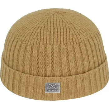 Čepice Unisex krátká zimní čepice, univerzální velikost - žlutá