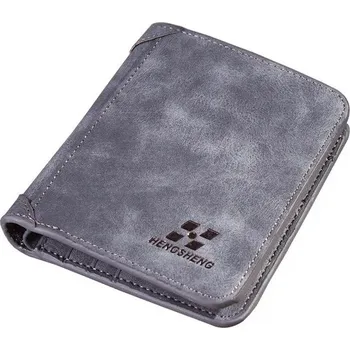 Peněženka Pánská kožená peněženka - Vertikální-Modrá