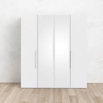 Ložnice Falco Skříň Lutta 14904 bílá MAT/zrcadlo