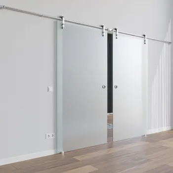 Interiérové dveře Amod Isabella Deluxe skleněné posuvné dveře dvoukřídlé 2x 90x217,5 cm