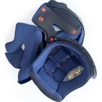 Helma na motorku XRC 813 cheek pads + crown liner S