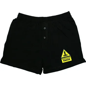 Trenýrky Pánské trenýrky XXL - Nebezpečenstvo úrazu