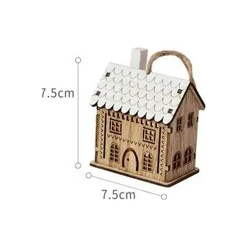 Svícen Dřevěný svícen | svícen na čajovou svíčku - Bílá dlaždice A