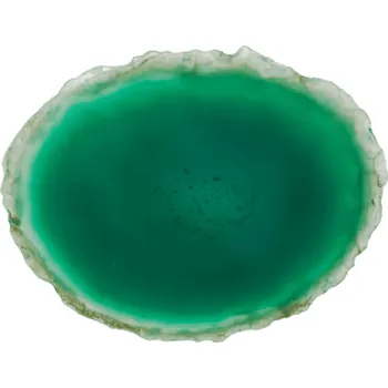 Přírodní kámen Milujeme Kameny Achát - plátek zelený cca 6 cm 395361