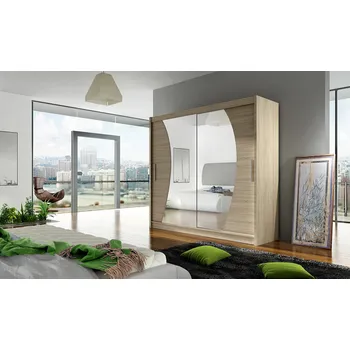 Šatní skříň Falco Skříň Berger IX dub sonoma