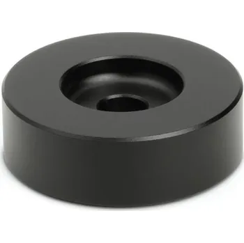 Příslušenství pro gramofon Dynavox Alu Single Puck ASP2 Black (​Hliníkový středový adaptér pro singly.)