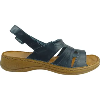 Dámské sandále 6044 - dámské zdravotní sandály s možností vlastní barvy a nožních podpor /světlá podešev/ 38