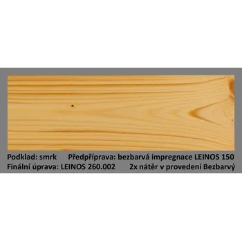 Olej na dřevo LEINOS 260 Venkovní olejová lazura (10L) - prvotřídní vrchní olejová lazura na dřevo 002 Bezbarvá (bez UV filtru)