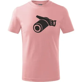 ON-DESIGN Dětské tričko s TESAŘEM Velikost: 122 cm/6 let, Barva: růžová