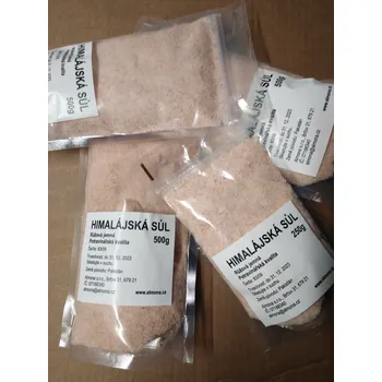 Kuchyňská sůl Himalajská růžová sůl jemná 250g