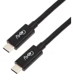 Kabel USB-C / USB-C - podpora USB4.0 / Thunderbolt 3.0 - 8K60Hz - 1,2m - černý