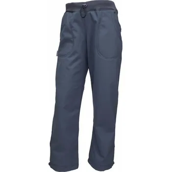 Fantom zimní softshellové kalhoty do nápletu - tmavě šedé Velikost: 146