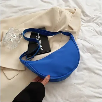 Ledvinka Elegantní dámská ledvinka s velkou kapacitou - modrý