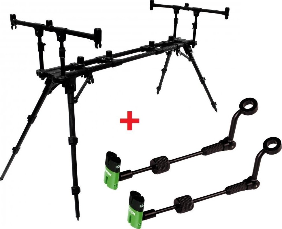 Zfish stojan Rod Pod Construct 3 Rods +2x indikator ZFX mini ZDARMA!