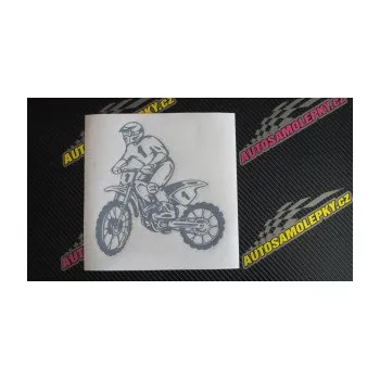 Samolepící dekorace Motorka 043 levá motokros (12 - zelená) SAMOLEPKA NA AUTO, NÁLEPKA, FÓLIE, POLEP, TUNING, VLASTNÍ TEXT, TISK, AUTOSAMOLEPKY.cz, POLEPY, OBRÁZEK, LOGO, 3D STICKERS