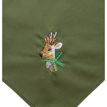 Pánský oblek HEDVA ČESKÝ BROKÁT Kapesník myslivecký BA 414 s výšivkou srnec č.1