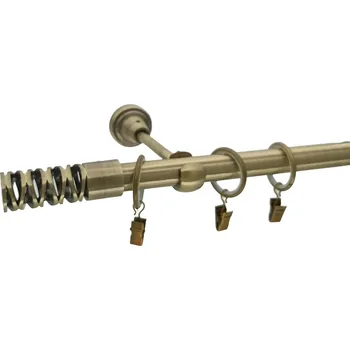 Garnýž Kovovégarnýže.cz Jewel elegance 19 mm mosaz antik 480 cm