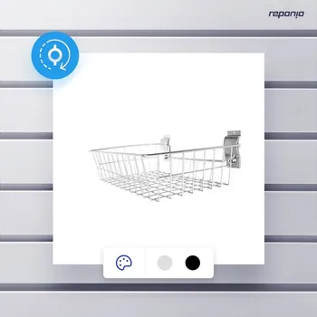 Dílenský regál REPONIO REPONIO Koš Vidula 40 Barva: Černá VIDULA40