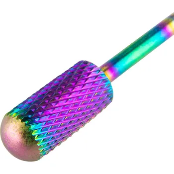 Umělé nehty Karbidová brusná fréza na nehty – VÁLEC SMOOTH TOP, model 05 (hladká špička) (Karbidová brusná fréza na nehty)