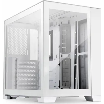 PC skříň Lian Li O11 Dynamic Mini Snow Edition, Midi-Tower, tvrzené sklo - bílé