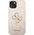 Pouzdro na mobilní telefon Guess 4G Metal Logo GUHCP14S4GMGPI pro Apple iPhone 14 růžové