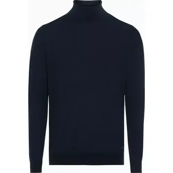 Pánský svetr PORSCHE DESIGN Turtleneck sweater Svetr rolák tmavě modrá (Elegantní rolák od Porsche Design s žebrovaným lemem a manžetami.)