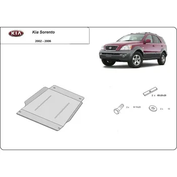 Kryt motoru Kryt pod převodovku KIA SORENTO I VAN (JC) - Plech - 8595698042040