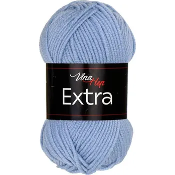 Vlna-hep Příze Extra - 6507 světle modrá