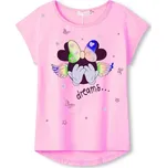 KUGO DÍVČÍ TRIČKO WT0885 VELIKOSTI 98-128 Velikost: 110, Barva: Růžová