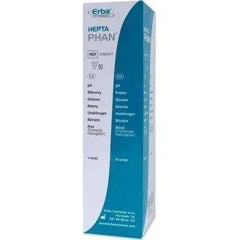 Diagnostický test Heptahan Diagnostické proužky 50 kusů