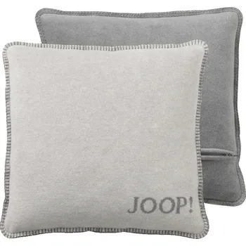 Dekorativní polštářek Biederlack JOOP! Uni Doubleface Rauch-Graphit polštář 50 x 50 cm Product: S výplní