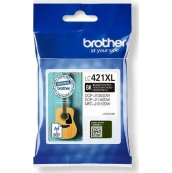 Tiskárna Inkoust Brother černý LC-421XLBK