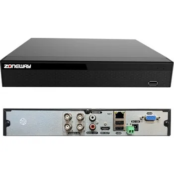 DVR/NVR/HVR záznamové zařízení 16CH IP/4CH AHD 8MPx hybridní rekordér 4K XVR | ZONEWAY XVR2104