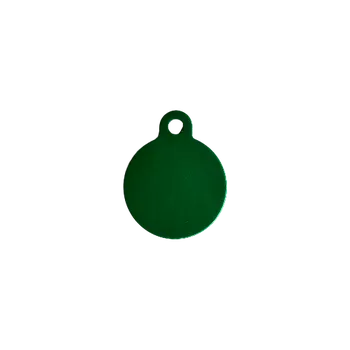 Vojenské psí známky DCH Kovová psí známka - malá koule Barva: Zelená