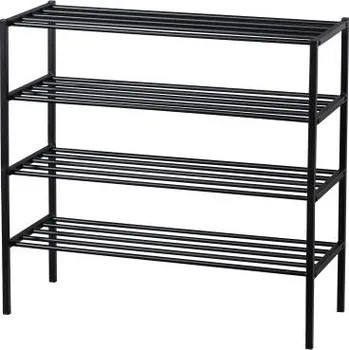 Botník WOOOD Černý botník FERRO kovový