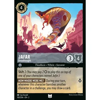 Karetní hra Jafar 183/204 - Rise of the Floodborn Typ karty: Standard