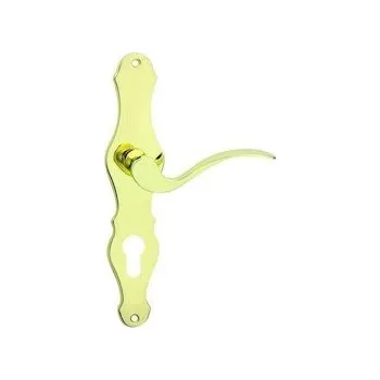 Dveřní kování Cobra Kování MUNSTER 90 klíč mosaz klika + klika