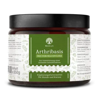 Kloubní výživa pro psa a kočku Waldkraft Arthribasis - přirozená podpora kloubů (350 g)